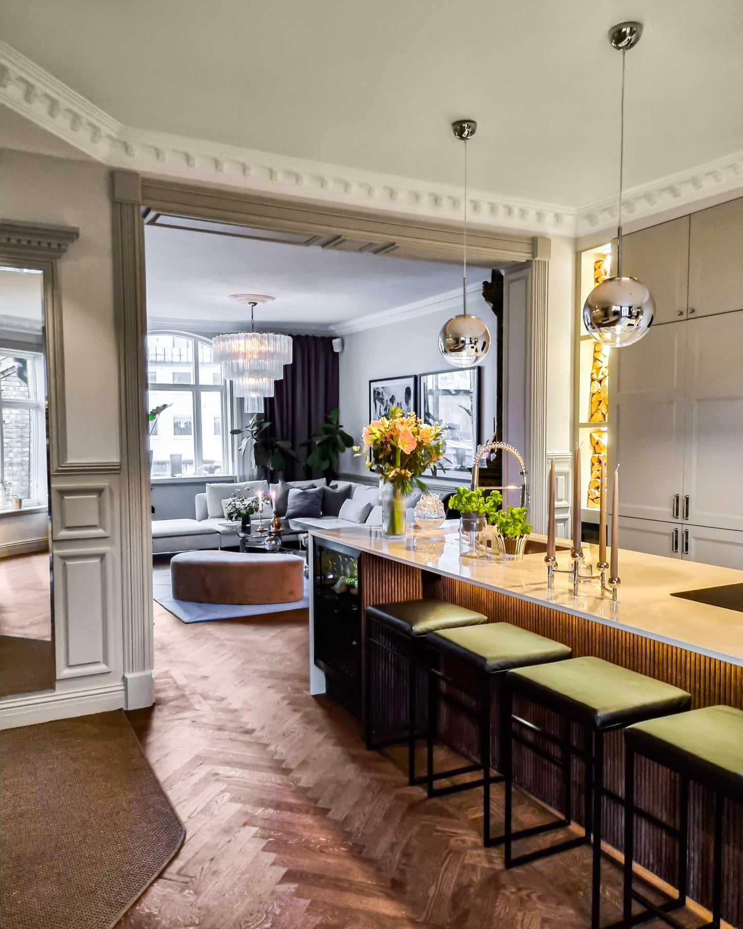 Rosace de plafond Z15