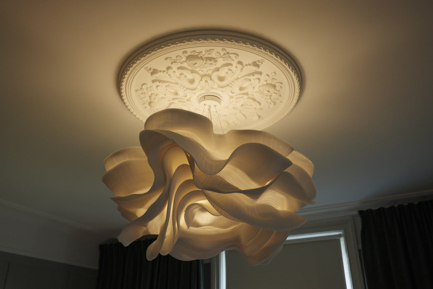 Rosace de plafond Z16